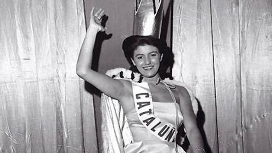 Tita Cervera, coronada Miss España