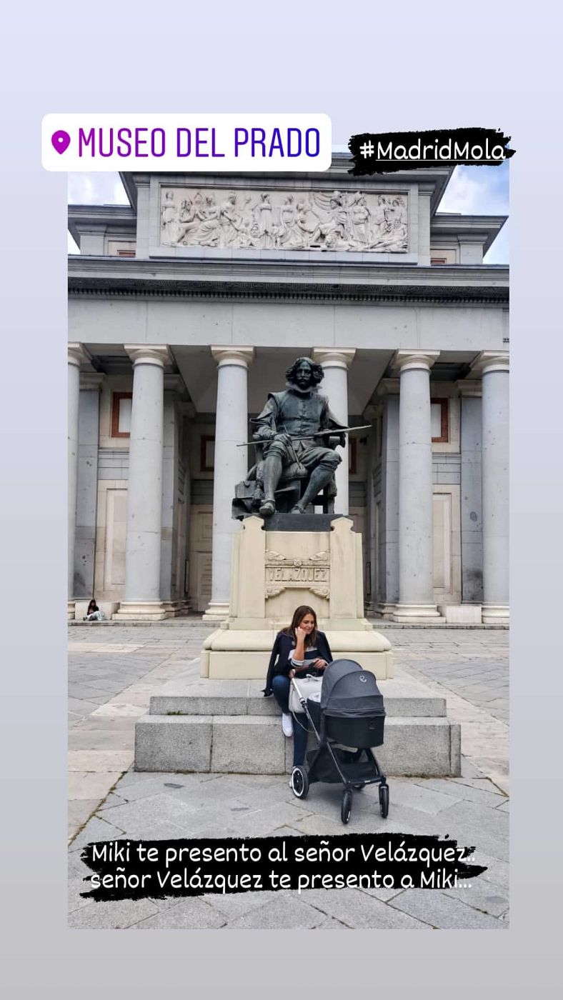 Paula Echevarría se lleva a Miguel Jr. de paseo