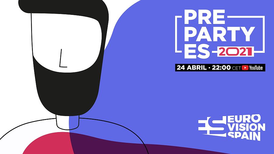 Cartel oficial de la PrePartyES 2021