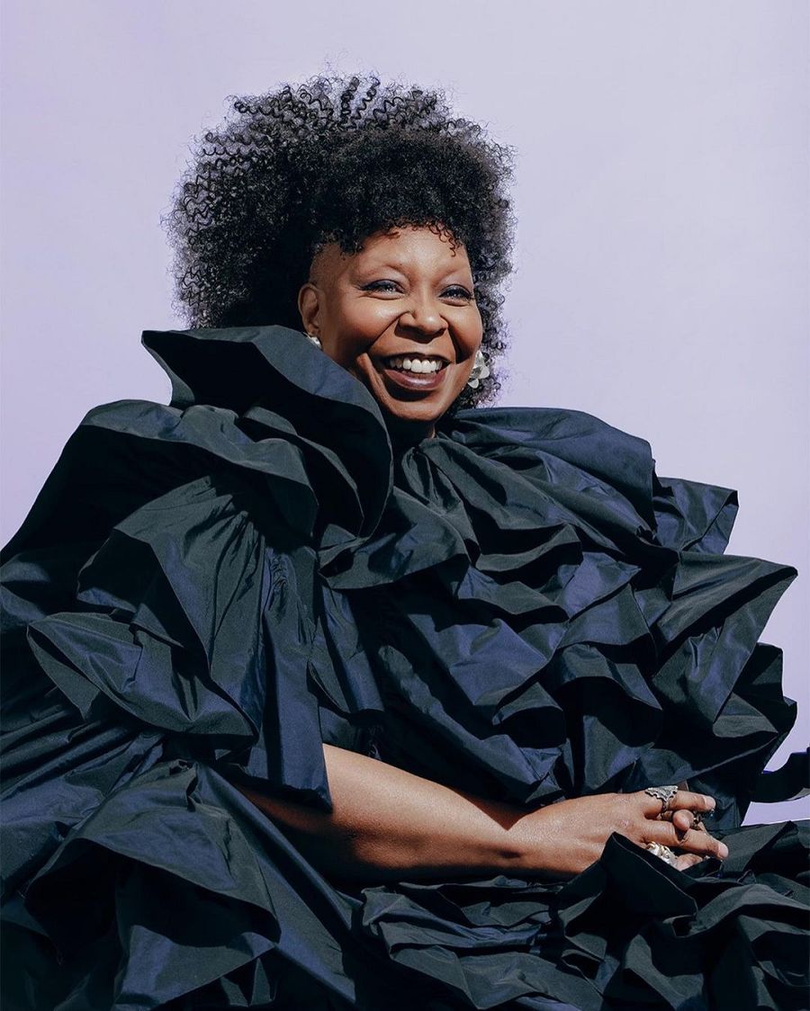 Whoopi Goldberg, experta en hacer sonreír