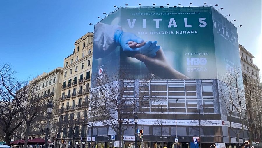 Lona de Jordi Rins a 'Helvètica'