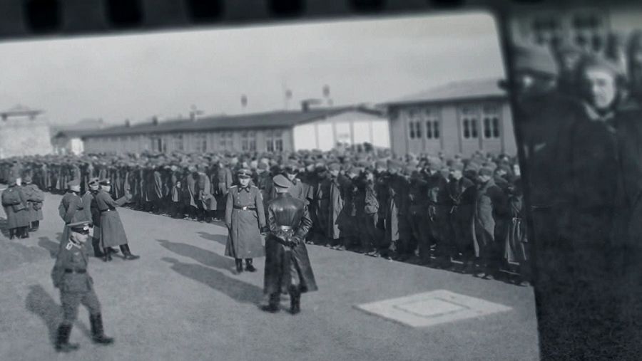 Miembros de la SS en Mauthausen