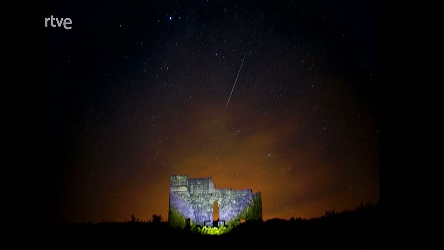 Acinipo, en la noche de las perseidas de agosto de 2015