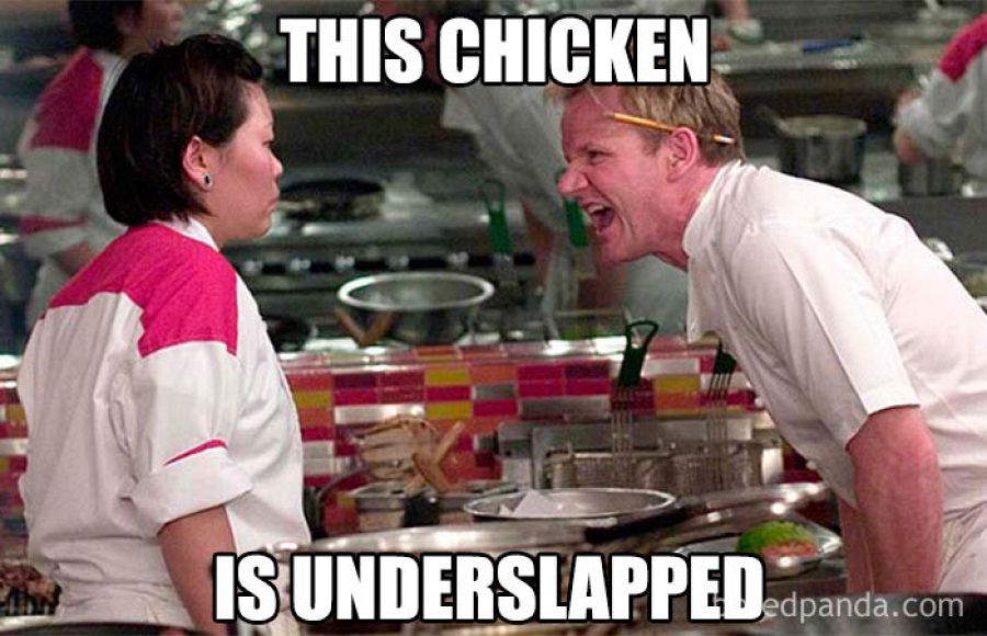 ramsay meme pollo a tortazos