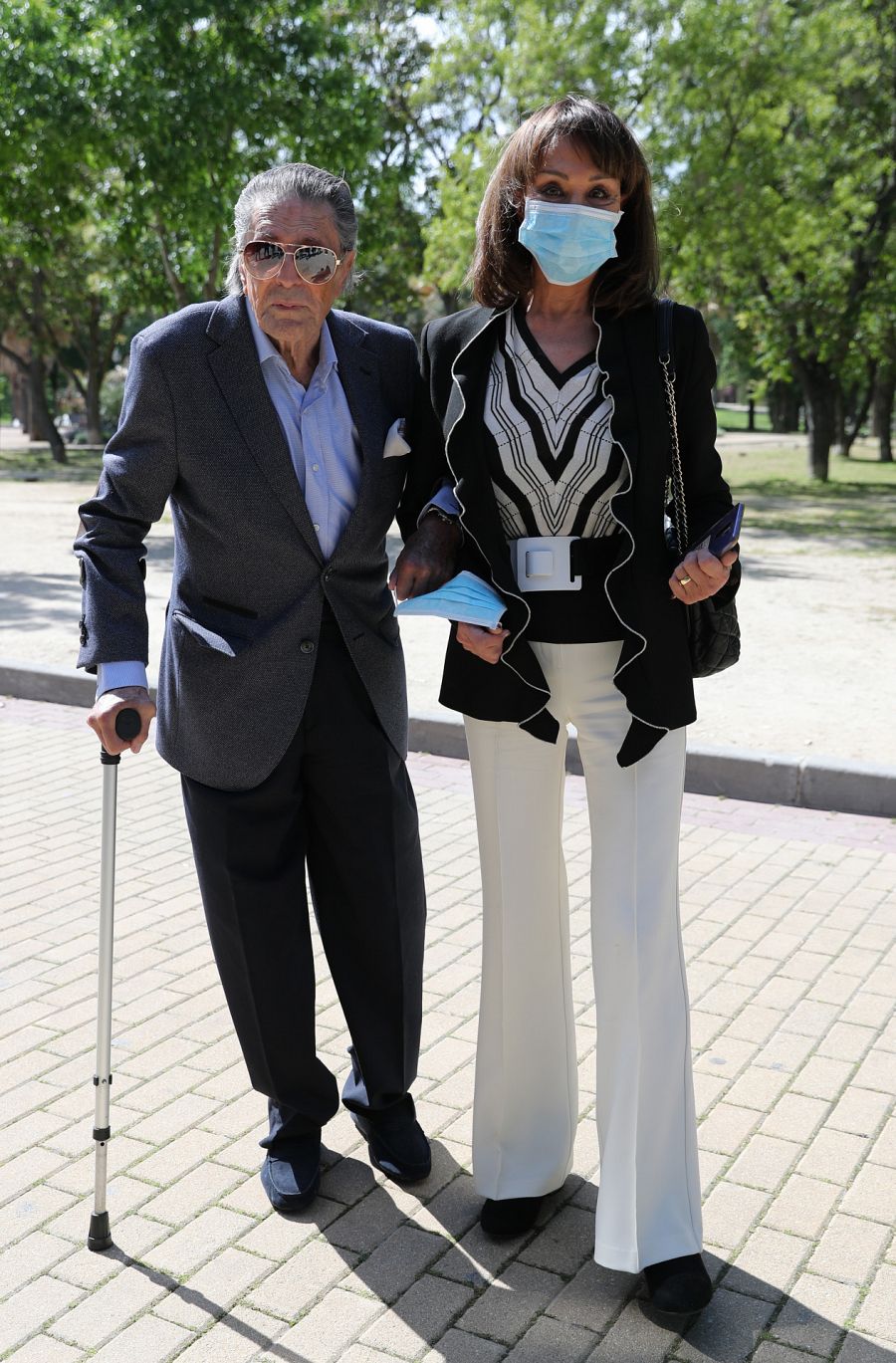 Jaime Ostos con María Ángeles Grajal