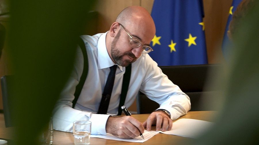 Charles Michel, presidente del Consejo Europeo