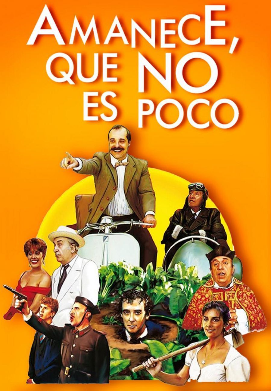 Cartel de 'Amanece que no es poco' (1989)