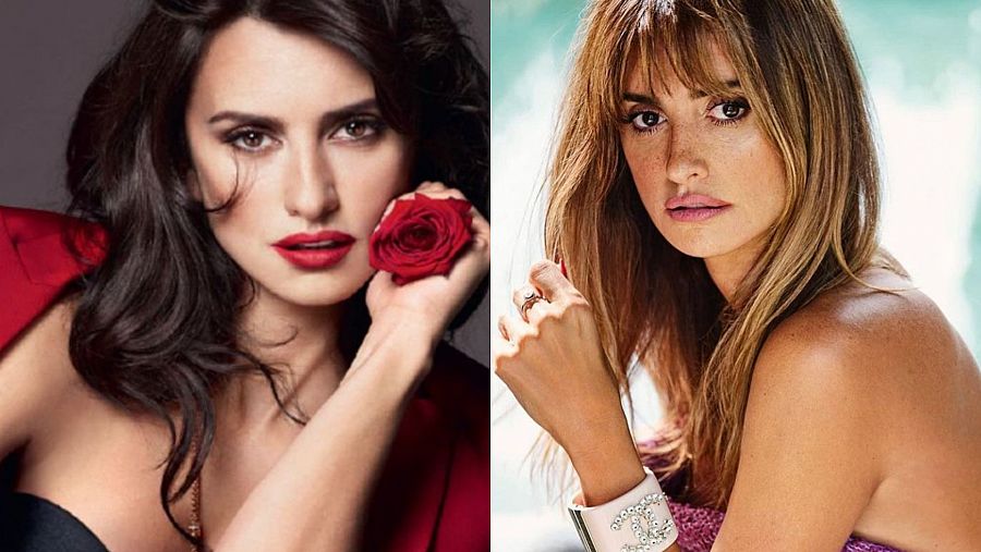 Antes y después de la actriz Penélope Cruz