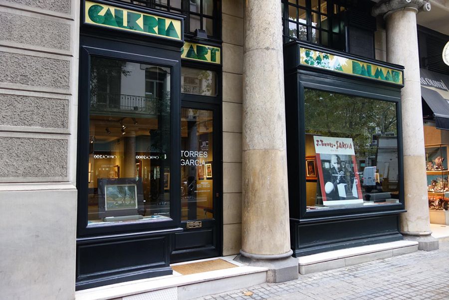Galería Sala Dalmau de Barcelona, actualmente