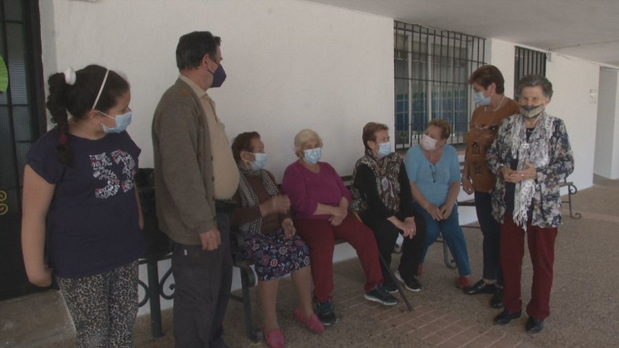 Primeras colonas de Miraelrio