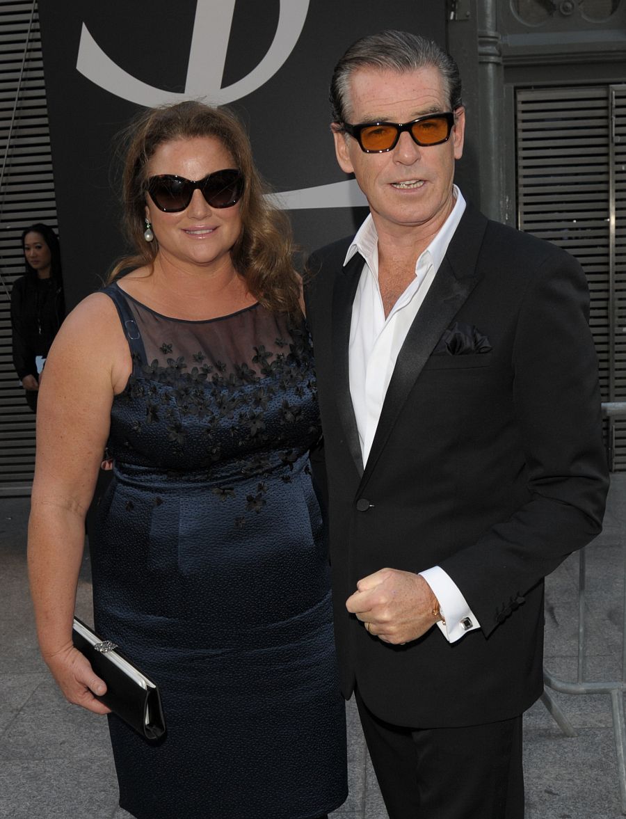 Pierce Brosnan y su mujer, Keely Shaye Smith