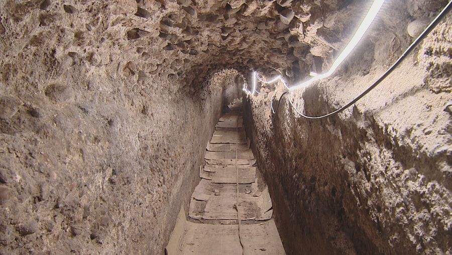 Calahorra descubre su pasado romanos y recorre sus cloacas