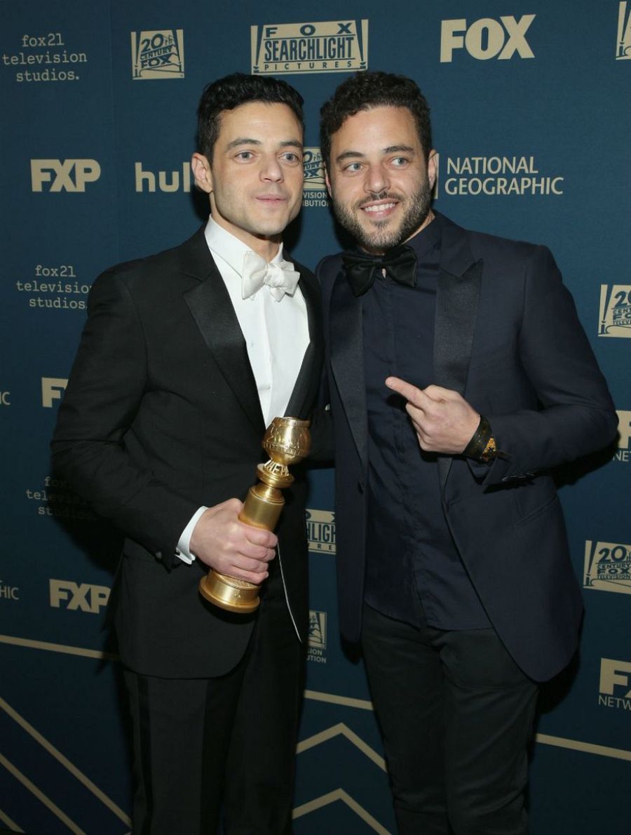 Rami Malek tiene un hermano gemelo: Sami