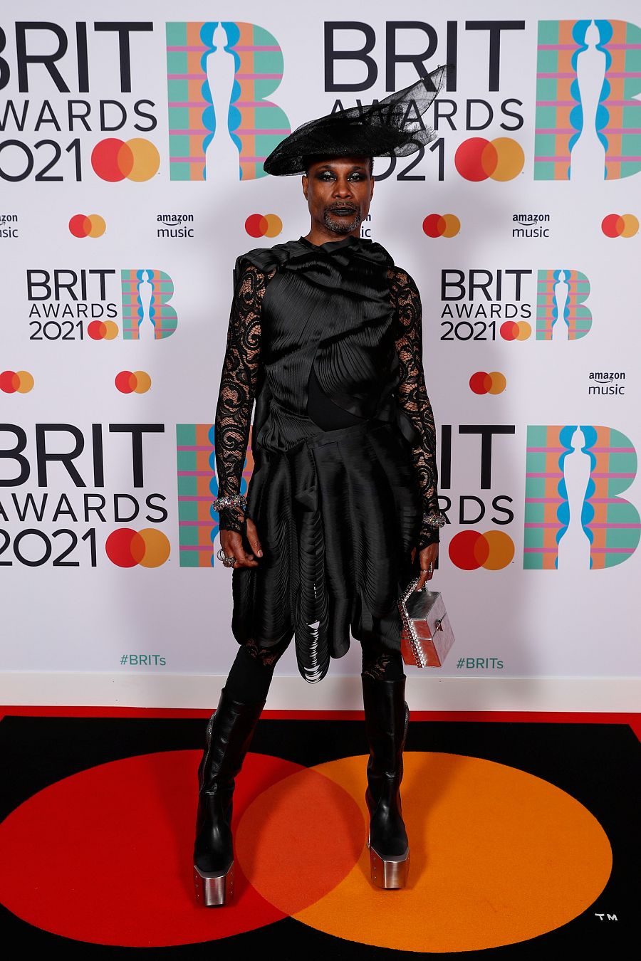 Billy Porter en los Brit Awards