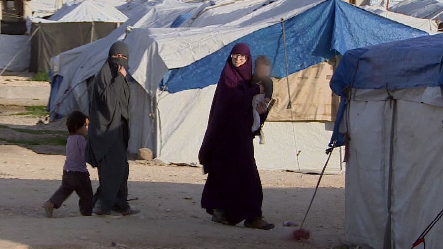 Yolanda y Luna detenidas en el campo de Roj, en el noreste de Siria