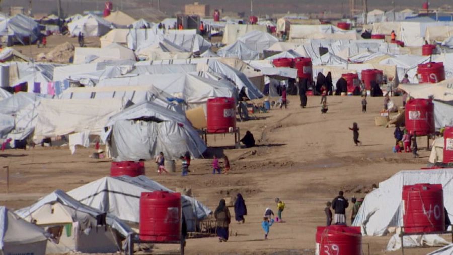 Campo de Al Hol, en Siria