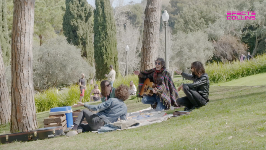 Sidonie i Eneida Fever! de pícnic a Montjuïc