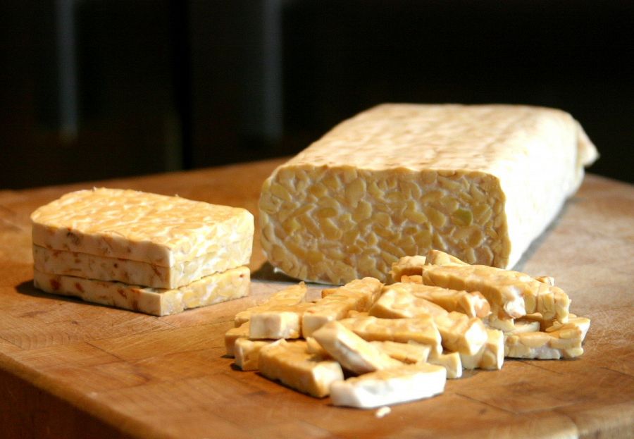 Bloque de tempeh