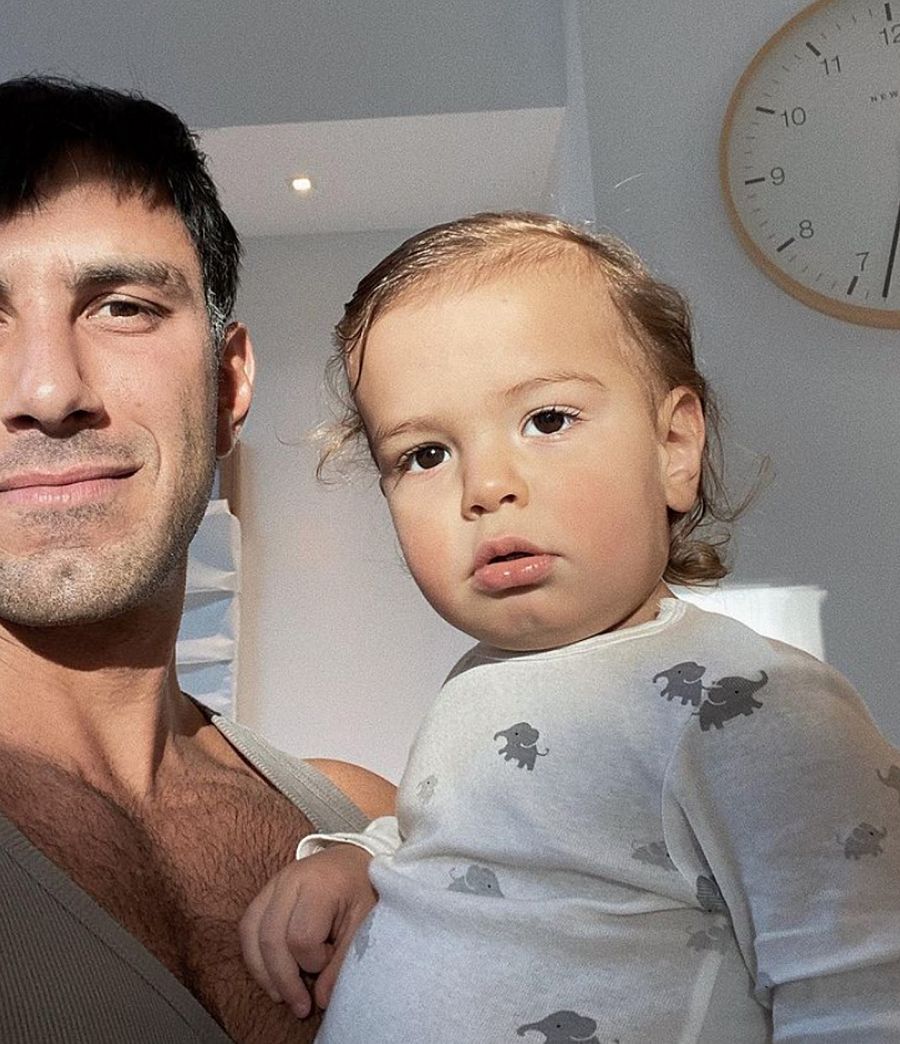 Jwan Yosef y el pequeño Renn