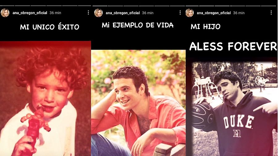 Las historias de Instagram de Ana Obregón