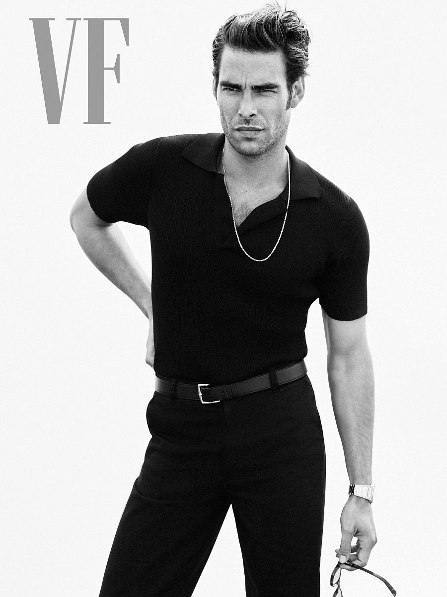 El modelo Jon Kortajarena para 'Vanity Fair'