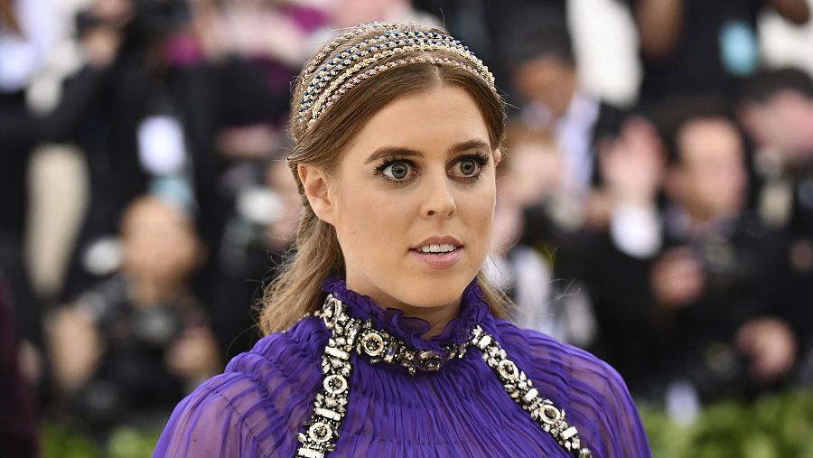 Beatriz de York en la Gala del MET