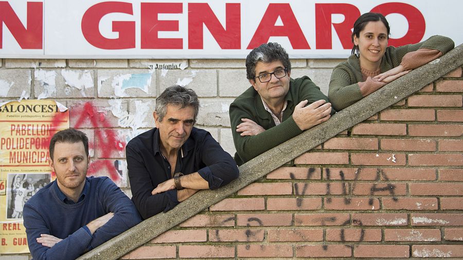 Jacobo Delgado, Ignacio del Moral, Joaquín Oristrell y Sonia Sánchez