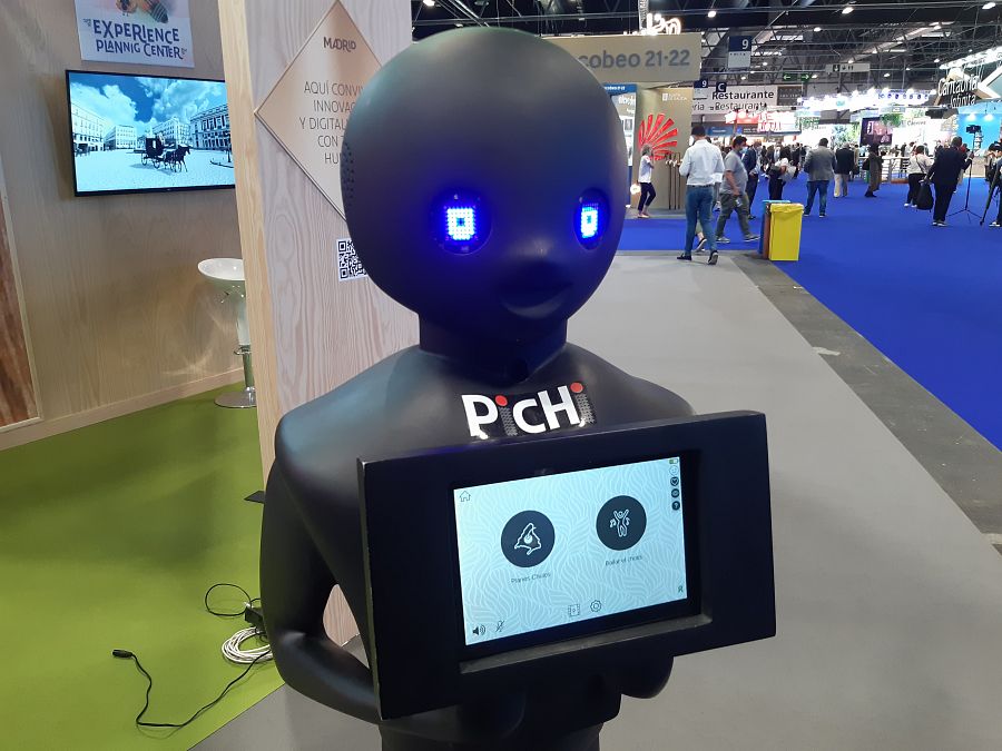 Pichi, el robot con información turística de Madrid