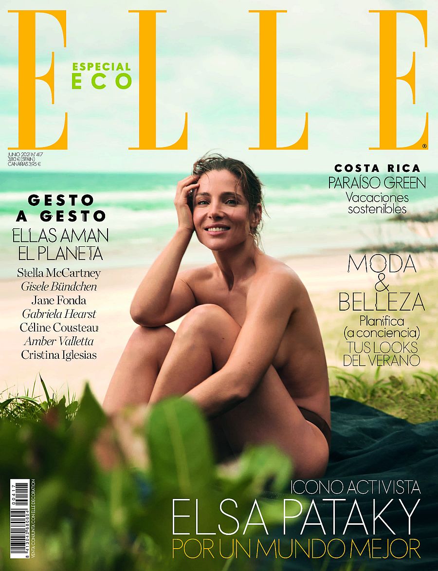 Elsa Pataky, portada de la revista ELLE