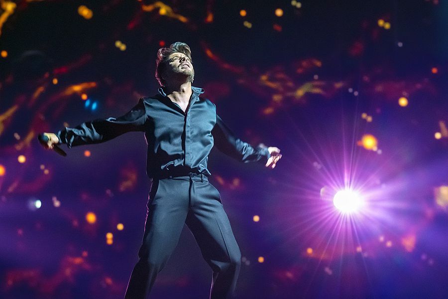 Blas Cantó ante la actuación de su vida