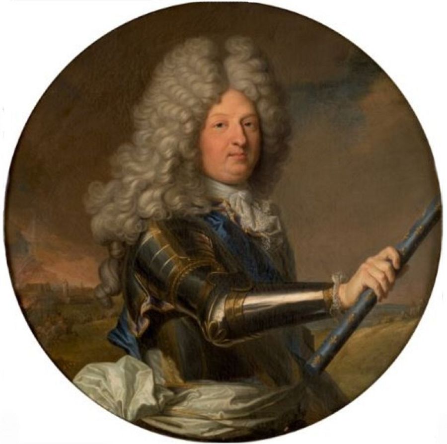 Luis de Francia, el Gran Delfín, por Hyacinthe Rigaud. Museo del Prado, Madrid