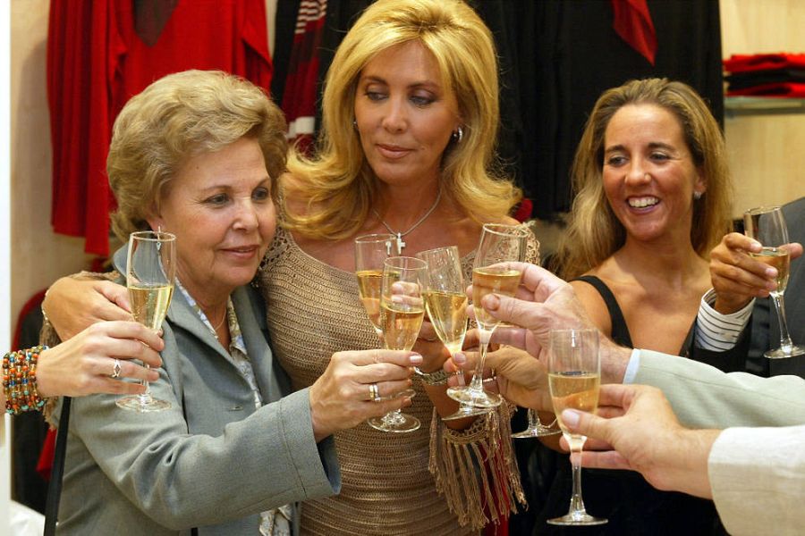 Norma Duval junto a su madre, Purificación Aguilar