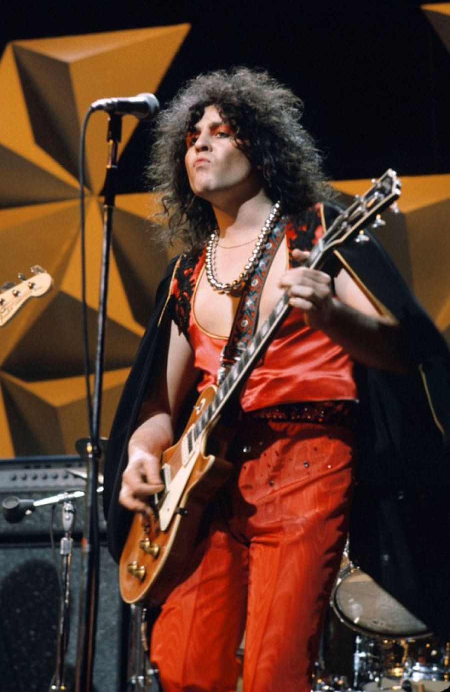 Marc Bolan, de la banda T-Rex, otro de los rostros más populares del 'glam'