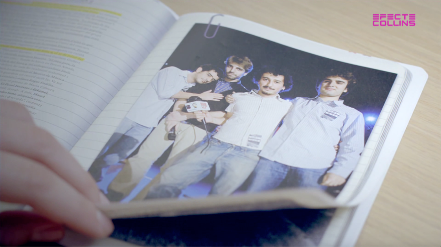 Fotografia de Manel a la revista Enderrock