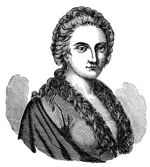 Ilustración antigua de Maria Gaetana Agnesi
