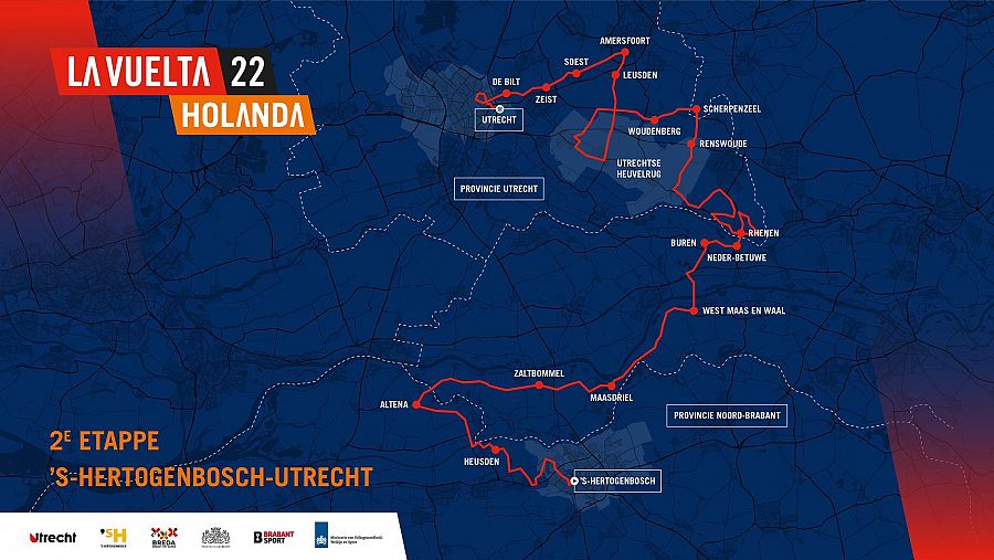 Etapa 2 de la Vuelta a España 2022: Hertogenbosch - Utrecht.