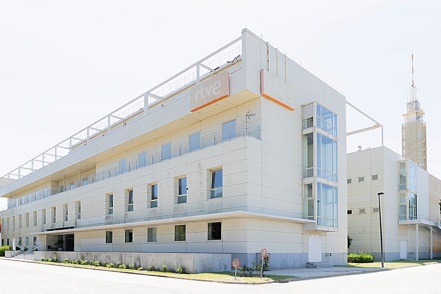 Exterior del centro territorial de Andalucía, en Sevilla