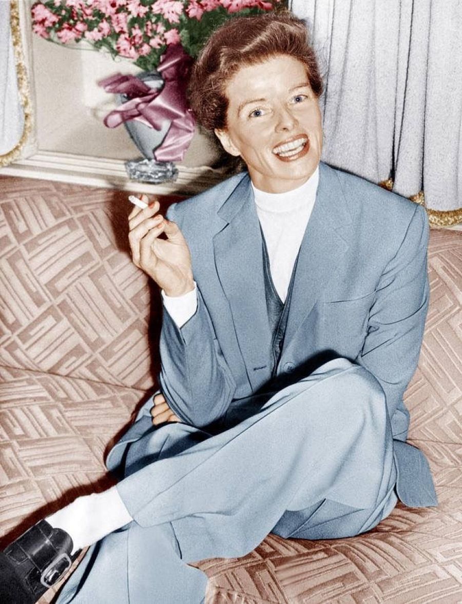 Katharine Hepburn elegancia sin edad