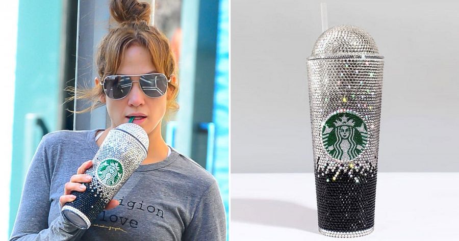 El vaso de Starbucks x Jennifer López