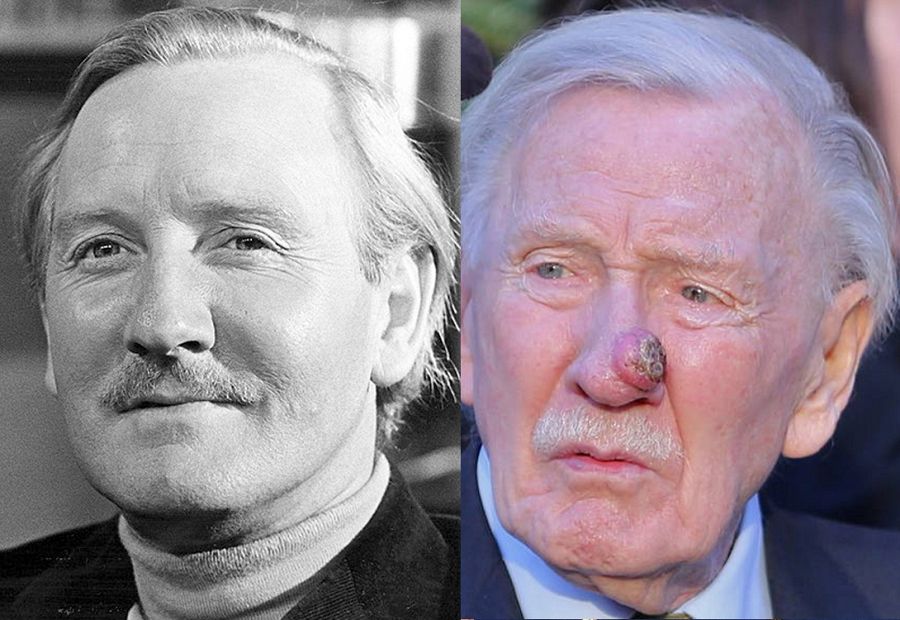 El actor Leslie Phillips