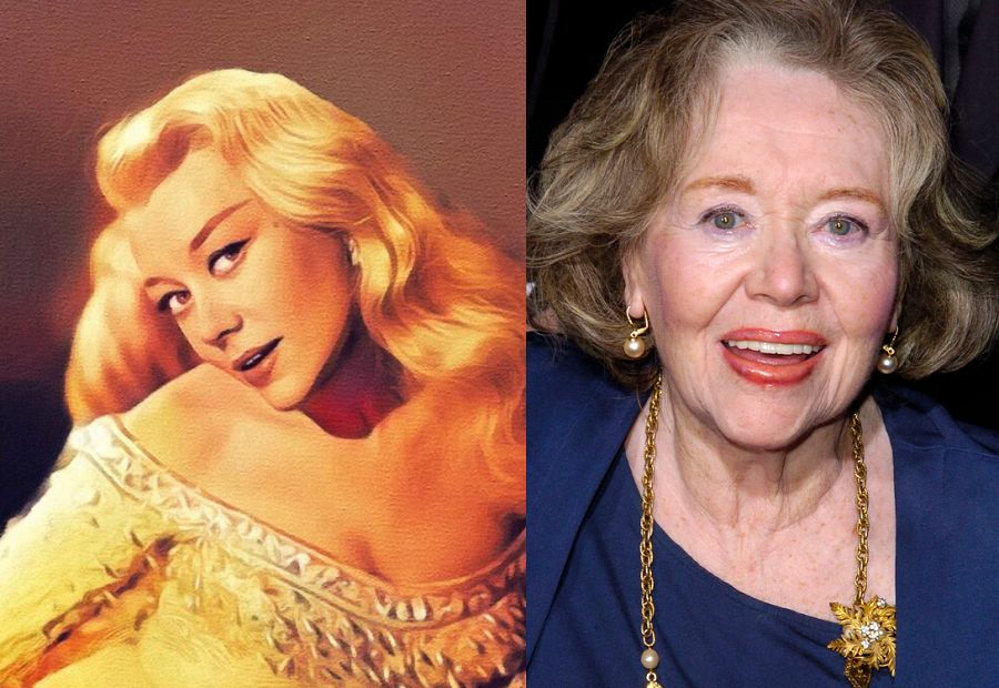 La actriz Glynis Johns