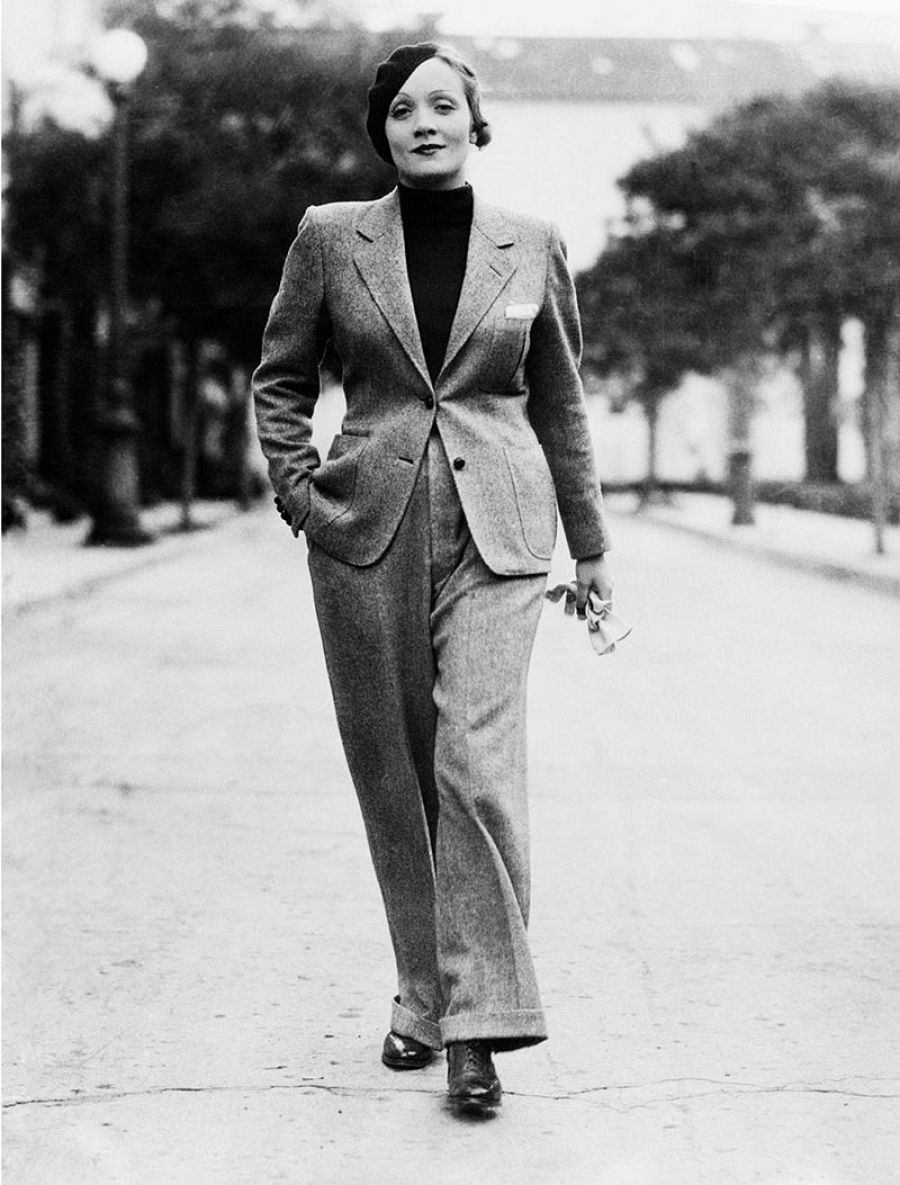 La actriz y cantante Marlene Dietrich