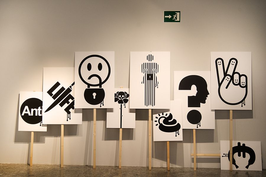 Muchas de las creaciones de UN MUNDO FELIZ son utilizadas en espacio público