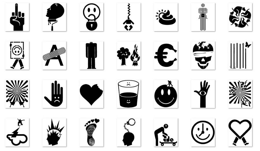 Pictogramas  UN MUNDO FELIZ