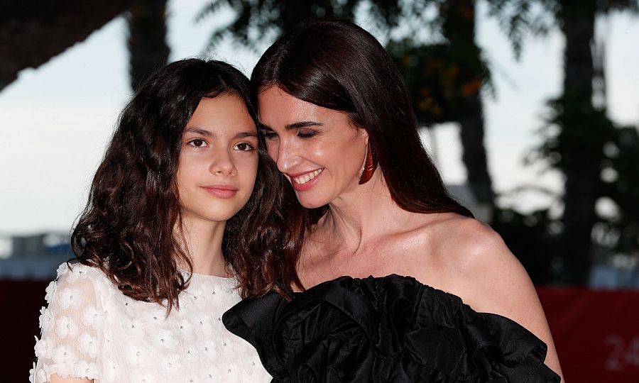 Paz Vega y su hija nos han regalado múltiples muestras de complicidad durante la presentación de la película en el Festival de Málaga