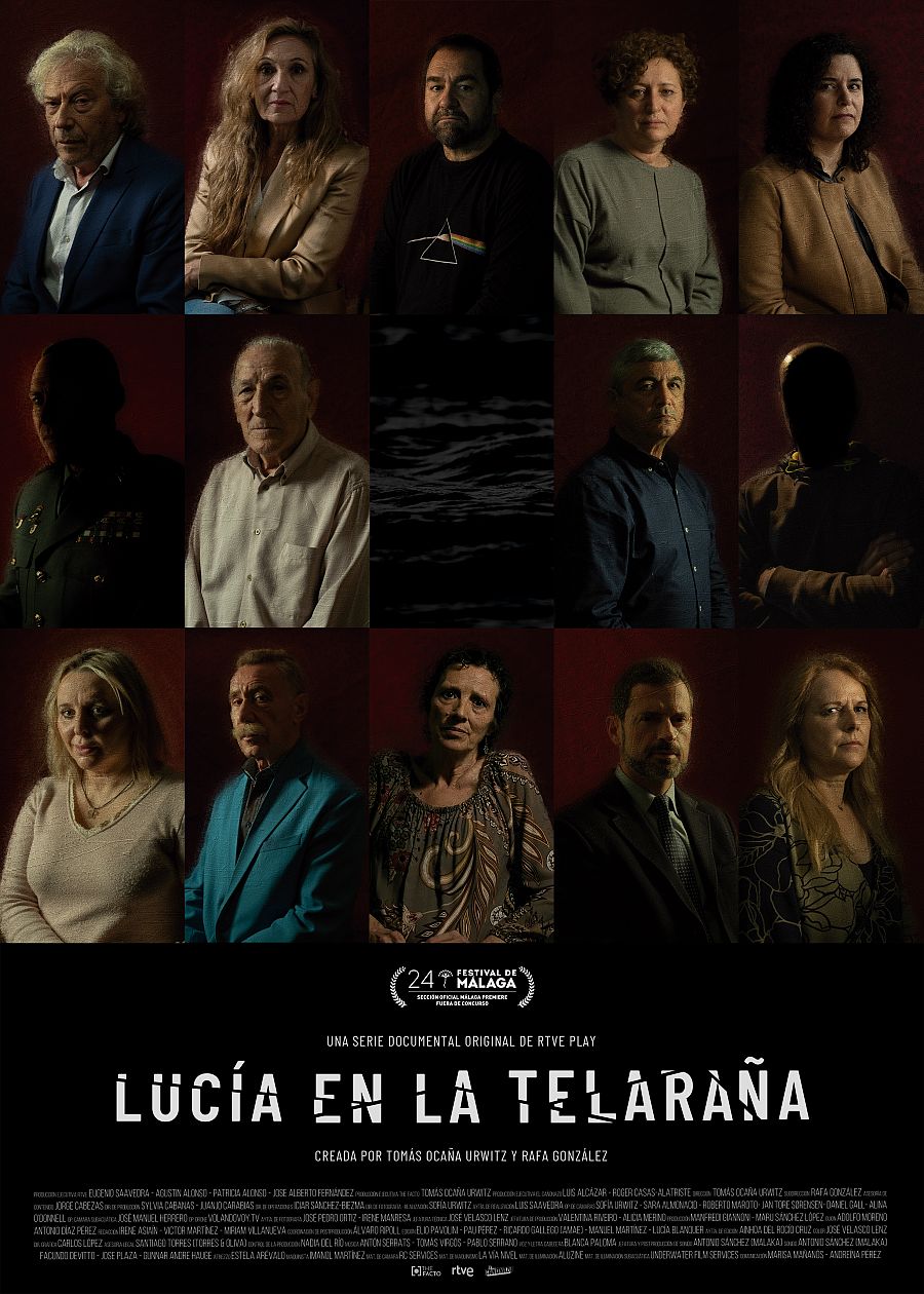 Cartel de la serie documental 'Lucía en la telaraña'