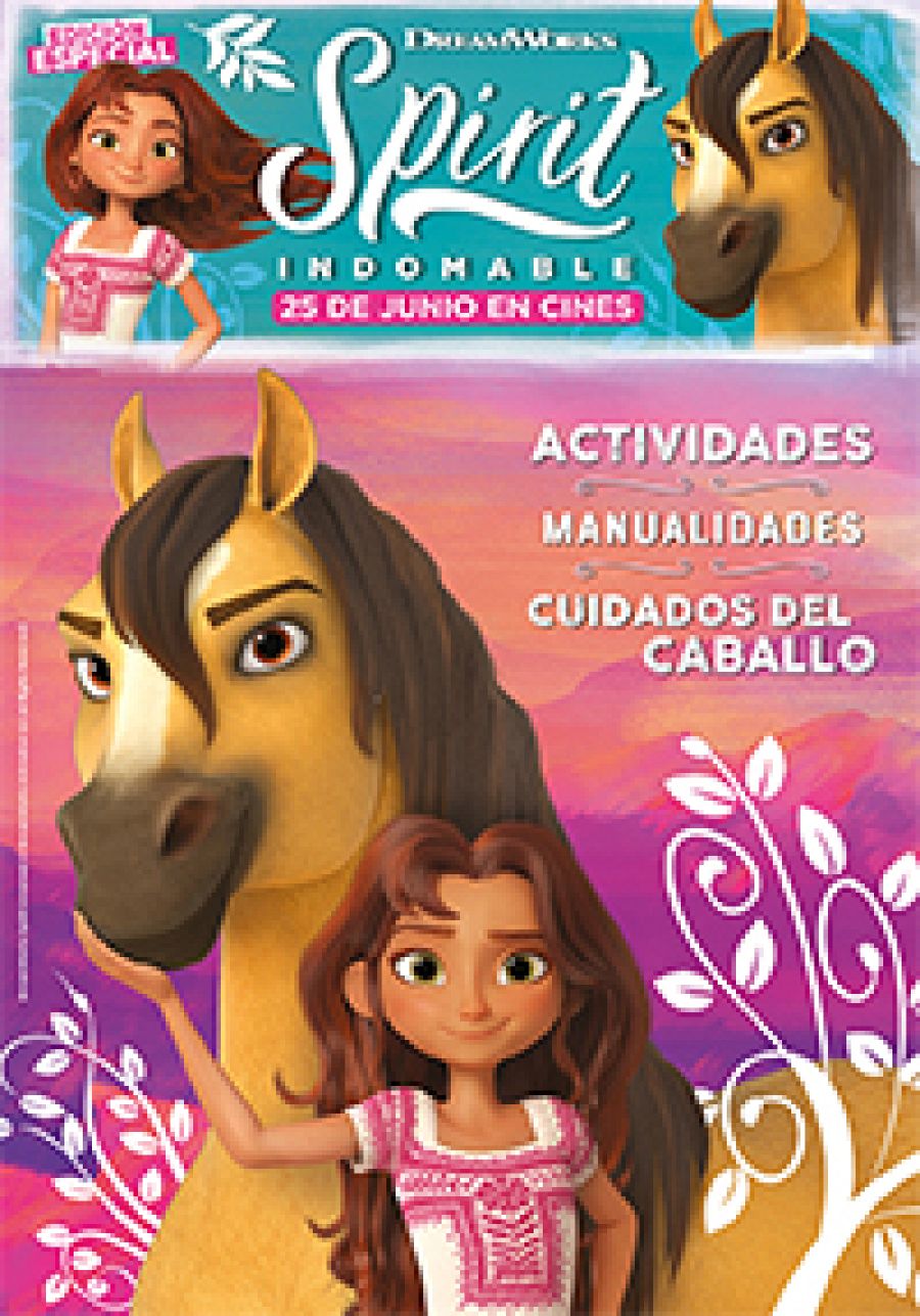 Revista Clan Julio 2021 - Portada película 'Spirit Indomable'