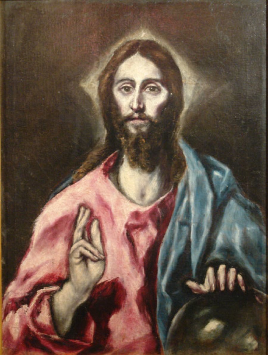 Jesús Salvador, la obra de El greco que los ladrones se llevarón de Cáceres en 1979