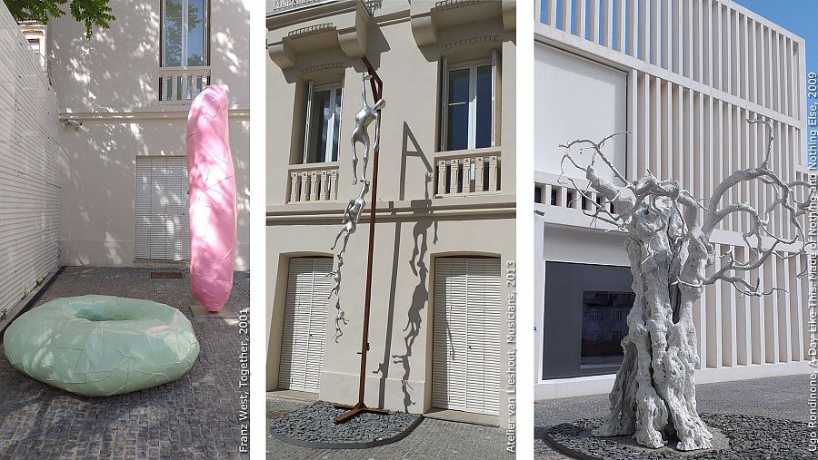 Esculturas en el nuevo Museo Helga de Alvear de Cáceres.