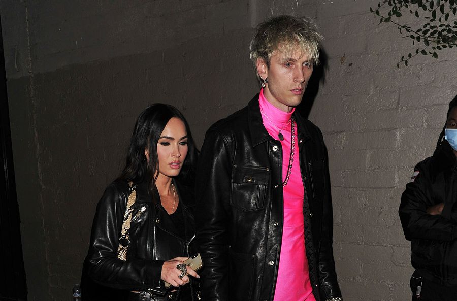 Megan Fox y Machine Gun Kelly en Hollywood